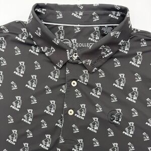 Swing Juice Polo Mens XL Charcoal Press Collection Golf Shirt Las Posas Graphic